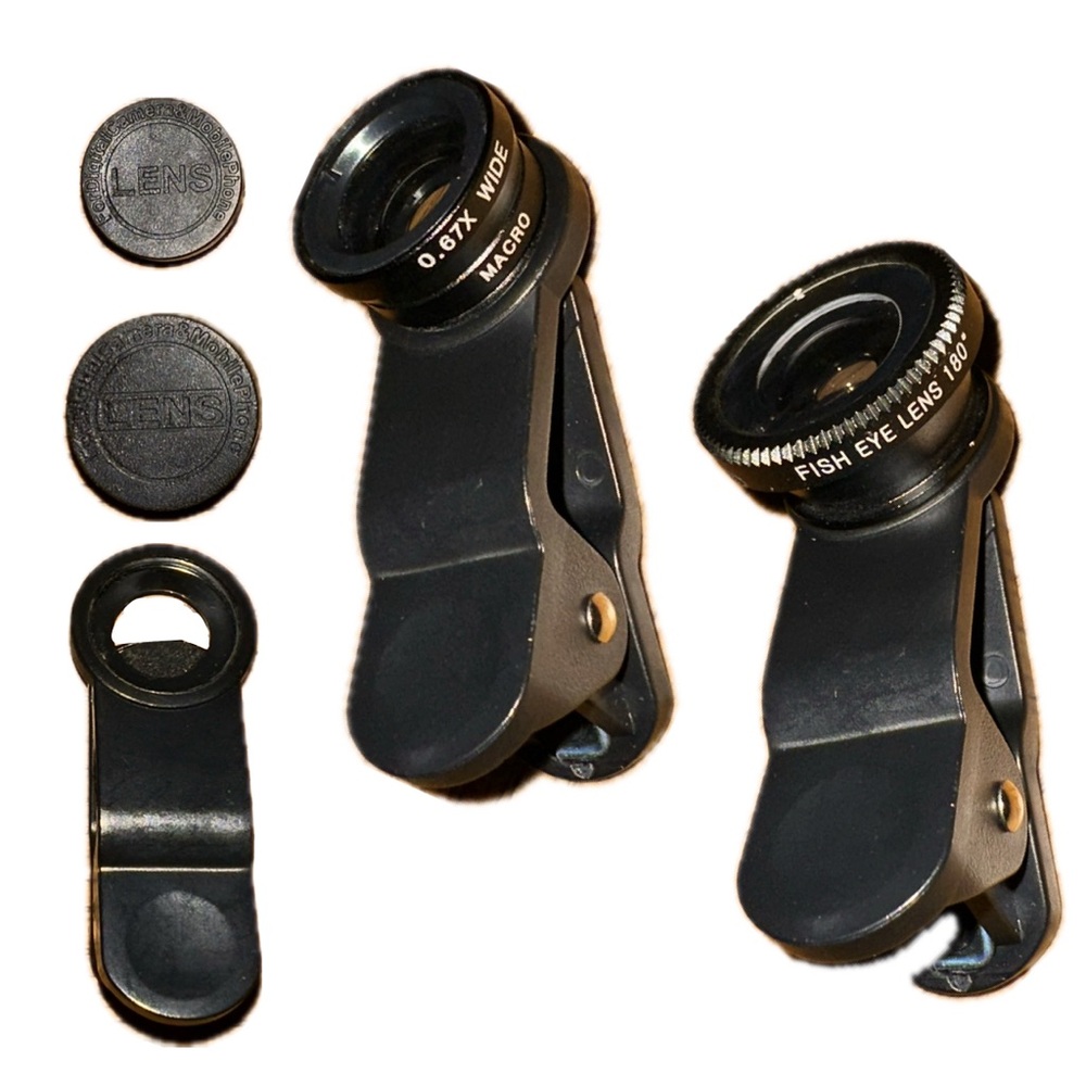 Phone Camera Lens Accessories - Macro - Fisheye